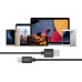 Кабель для швидкого заряджання USB Type-C ORICO ECU-BK 2 м