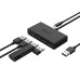 Хаб USB 2.0 ORICO G11-H4U2-BK с поддержкой доп. питания OTG