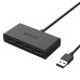 Хаб USB 2.0 ORICO G11-H4U2-BK с поддержкой доп. питания OTG