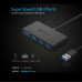 Хаб USB 3.0 OTG ORICO с поддержкой доп питания (G11-H4-U3-BK)