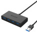 Хаб USB 3.0 OTG ORICO с поддержкой доп питания (G11-H4-U3-BK)