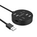 Хаб USB 2.0 8 портов с поддержкой доп. питания OTG ORICO H8013-BK