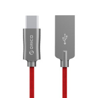 Кабель Type-C для быстрой зарядки ORICO HCU-RD 2.4А 1 м