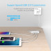 Хаб USB 3.0 ORICO HS4U-U3-WH с поддержкой доп. питания, OTG
