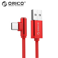 Кабель Type-C для быстрой зарядки ORICO HTC12-RD 90° 1.2 м