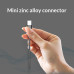 Кабель для быстрой зарядки USB Type-C ORICO HTS-BK металл оболочка 1 м
