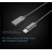Кабель для быстрой зарядки USB Type-C ORICO HTS-BK металл оболочка 1 м