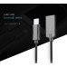 Кабель для быстрой зарядки USB Type-C ORICO HTS-BK металл оболочка 1 м
