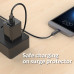 Кабель для быстрой зарядки USB Type-C ORICO HTS-BK металл оболочка 1 м