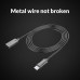 Кабель для быстрой зарядки USB Type-C ORICO HTS-BK металл оболочка 1 м
