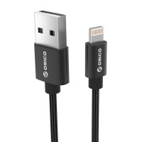 Кабель lightning для Apple iPhone ORICO LTF-V2-BK