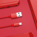 Кабель lightning для Apple iPhone ORICO LTF-10-V2-RD 1 м