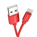 Кабель lightning для Apple iPhone ORICO LTF-10-V2-RD 1 м
