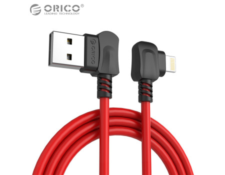 Кабель Apple Lightning (реверс) 2.4A ORICO LTW-RD 1 м