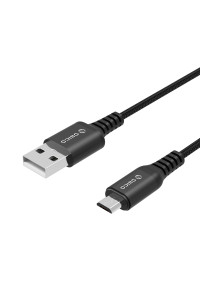 Кабель micro USB KEVLAR повышенной прочности Orico MTK-BK 1 м