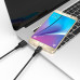 Кабель micro USB KEVLAR підвищеної міцності Orico MTK-BK 1 м