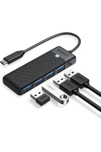 USB хаб для ноутбука смартфона планшета USB 3.0 Type-C Orico (OR-PAPW4A-C3)