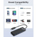 USB хаб для ноутбука смартфона планшета 4 USB 3.0 Type-C Orico (OR-PAPW4A-C3)