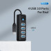 Хаб Type-C USB 3.0 для ноутбука OTG Orico (PW4U-C3)