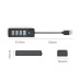 USB хаб для ноутбука ORICO 4 USB 3.0 OTG (OR-PW4U-U3-015-BK)