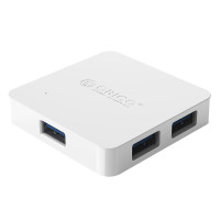 USB 3.0 хаб із зовнішнім живленням 4 порти OTG Orico White (Ta4u-u3-wh)