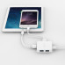 USB 3.0 хаб із зовнішнім живленням 4 порти OTG Orico White (Ta4u-u3-wh)