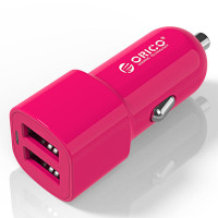 Автомобільний зарядний пристрій 2 USB 17w ORICO Ucl-2u-pk
