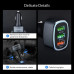 Автомобильная зарядка для телефона Orico 3 USB 33W Quick Charge QC3.0 Gray (UPB-3U)