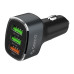 Автомобильная зарядка для телефона Orico 3 USB 33W Quick Charge QC3.0 Gray (UPB-3U)