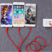 Кабель 3 в 1 Type-C Micro USB Lightning 1.2 м ORICO UTS-12-RD