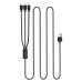 Кабель 3 в 1 Type-C Lightning (2 шт) 1.2 м ORICO UTS2-12-BK