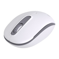Мышь беспроводная для компьютера и ноутбука тихий клик USB Orico White (V2C-WH)