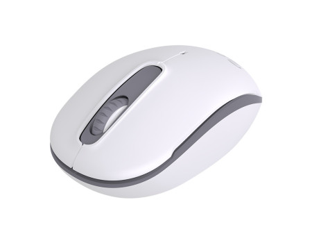 Мышь беспроводная для компьютера и ноутбука тихий клик USB Orico White (V2C-WH)