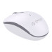 Мышь беспроводная для компьютера и ноутбука тихий клик USB Orico White (V2C-WH)