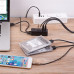 Хаб USB 2.0 ORICO W5PU2-015-BK с поддержкой доп. питания OTG
