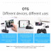 Хаб USB 2.0 ORICO W5PU2-015-BK с поддержкой доп. питания OTG