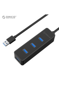 Хаб USB 3.0 VL812 ORICO W5PH4-U3-BK
