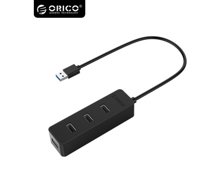Хаб USB 3.0+USB 2.0 ORICO W5PH4-U32-BK