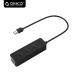 Хаб USB 3.0+USB 2.0 ORICO W5PH4-U32-BK