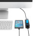 Хаб USB 3.0+USB 2.0 ORICO W5PH4-U32-BK