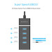 Хаб USB 3.0 ORICO W6PH4-U3-BK