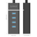 Хаб USB 3.0 ORICO W6PH4-U3-BK