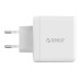 Сетевое зарядное устройство USB ORICO 3A 15W (WHC-2U-WH)
