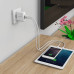 Сетевое зарядное устройство USB ORICO 3A 15W (WHC-2U-WH)