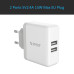 Сетевое зарядное устройство USB ORICO 3A 15W (WHC-2U-WH)