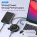 USB-C хаб Orico 1*USB 3.0 3*USB 2.0 с длинным шнуром 180 см
