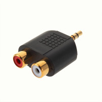 Переходник mini-jack 3.5 mm 2 RCA