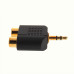Переходник mini-jack 3.5 mm 2 RCA