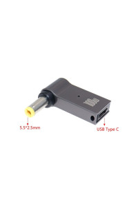 Перехідник із PD тригером для ноутбука 100W Power Delivery Type-C DC 5.5*2.5 мм 18V-20V
