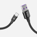 Кабель для быстрой зарядки USB Type-C 5A PZOZ B11-42 1 м 
